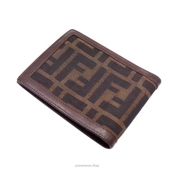 🔴 Fendi Bifold Wallet - FF Zucca - Picture 5 of 9